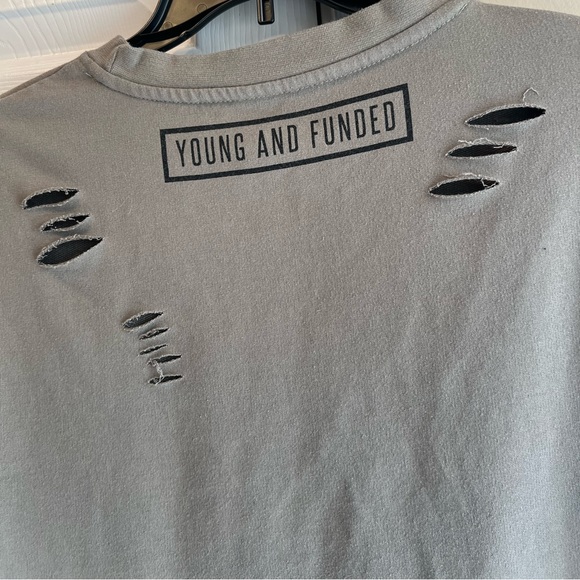 Men’s distressed sweatshirt size XXL - Picture 6 of 7